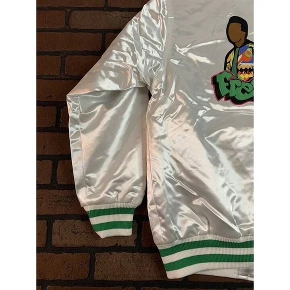 FRESH PRINCE OF BEL-AIR Headgear Classics White Streetwear Jacket~Never Worn~ XL